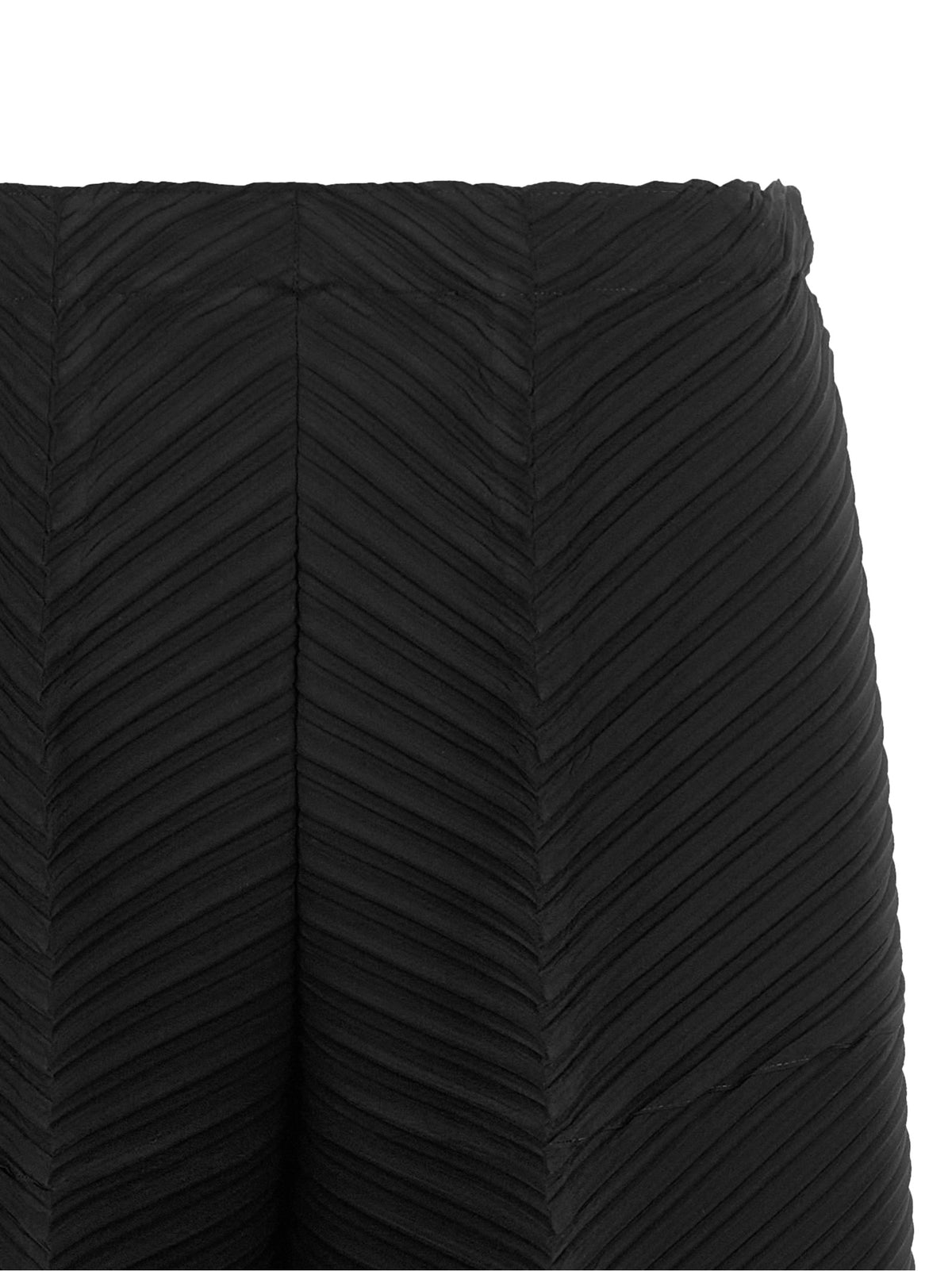 Issey Miyake Schwarze Freizeithose aus Polyester