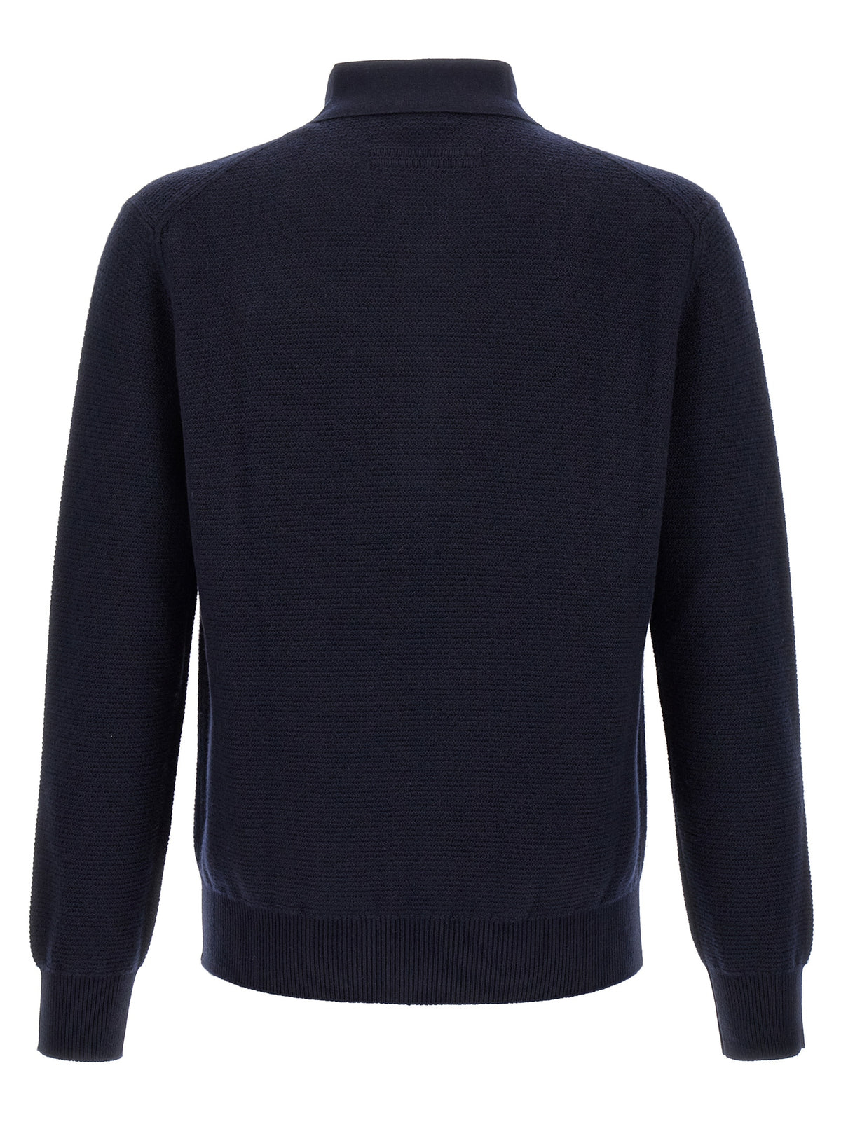 ZEGNA Blaues Kaschmir-Poloshirt