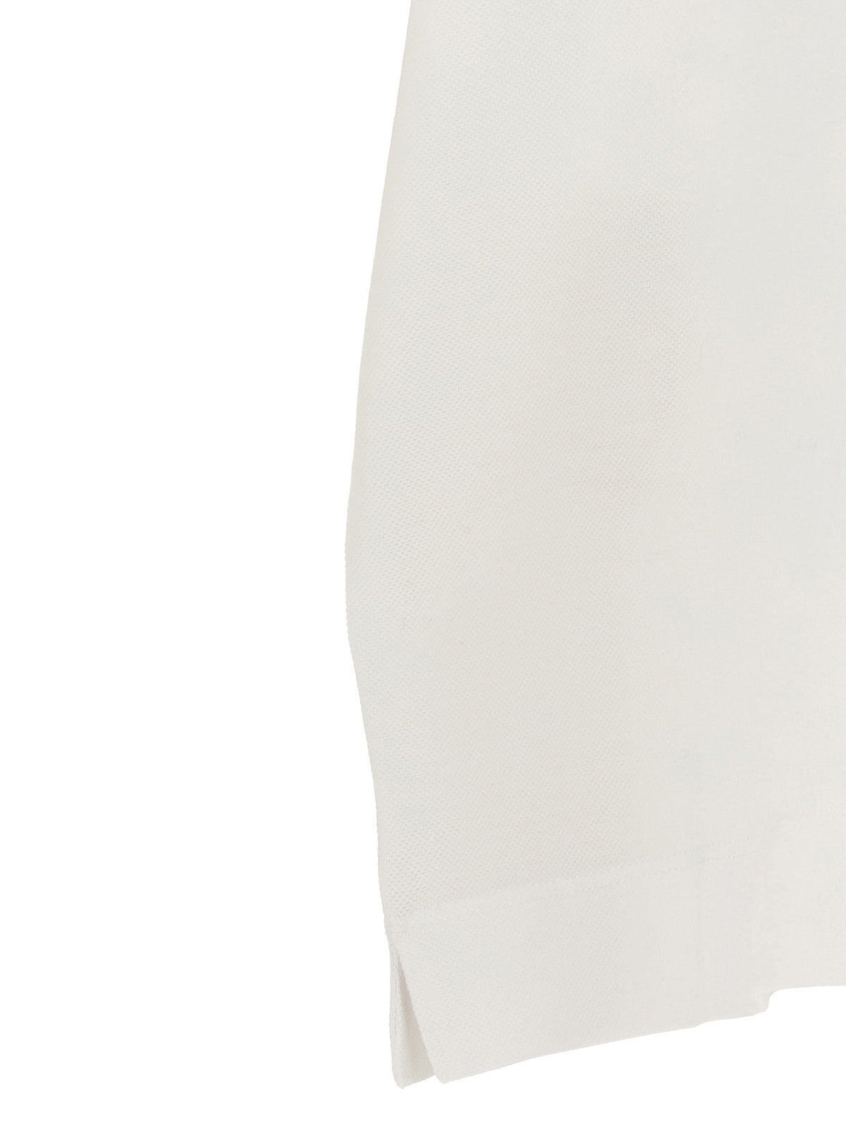 ZEGNA Weißes Poloshirt aus Baumwolle