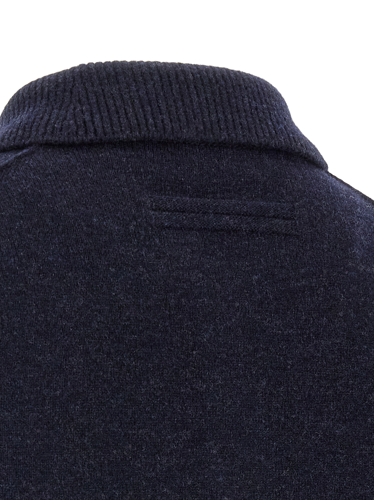 ZEGNA Blaues Woll-Poloshirt