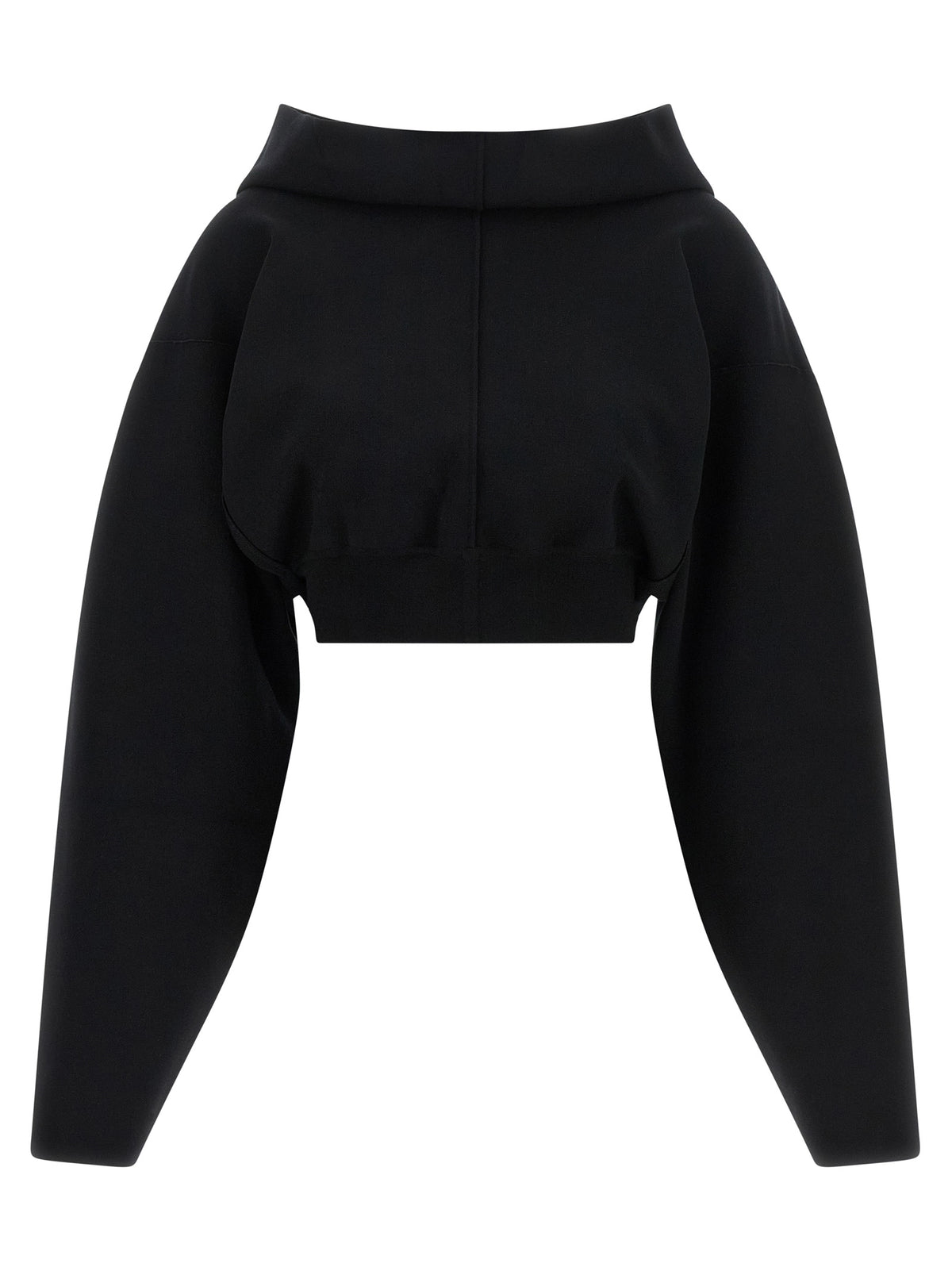 Rick Owens Schwarzer Sweatshirt aus Viskose