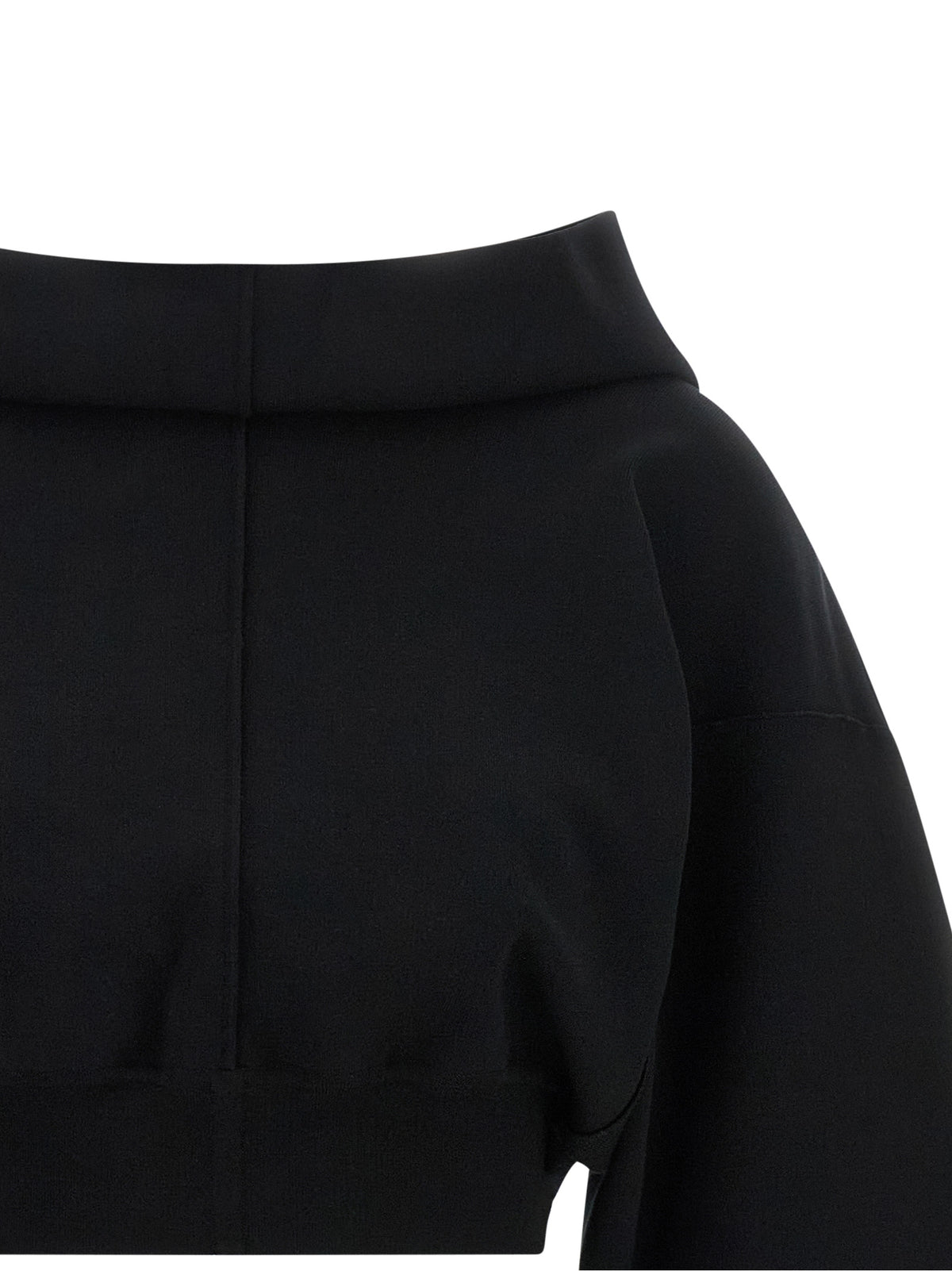 Rick Owens Schwarzer Sweatshirt aus Viskose