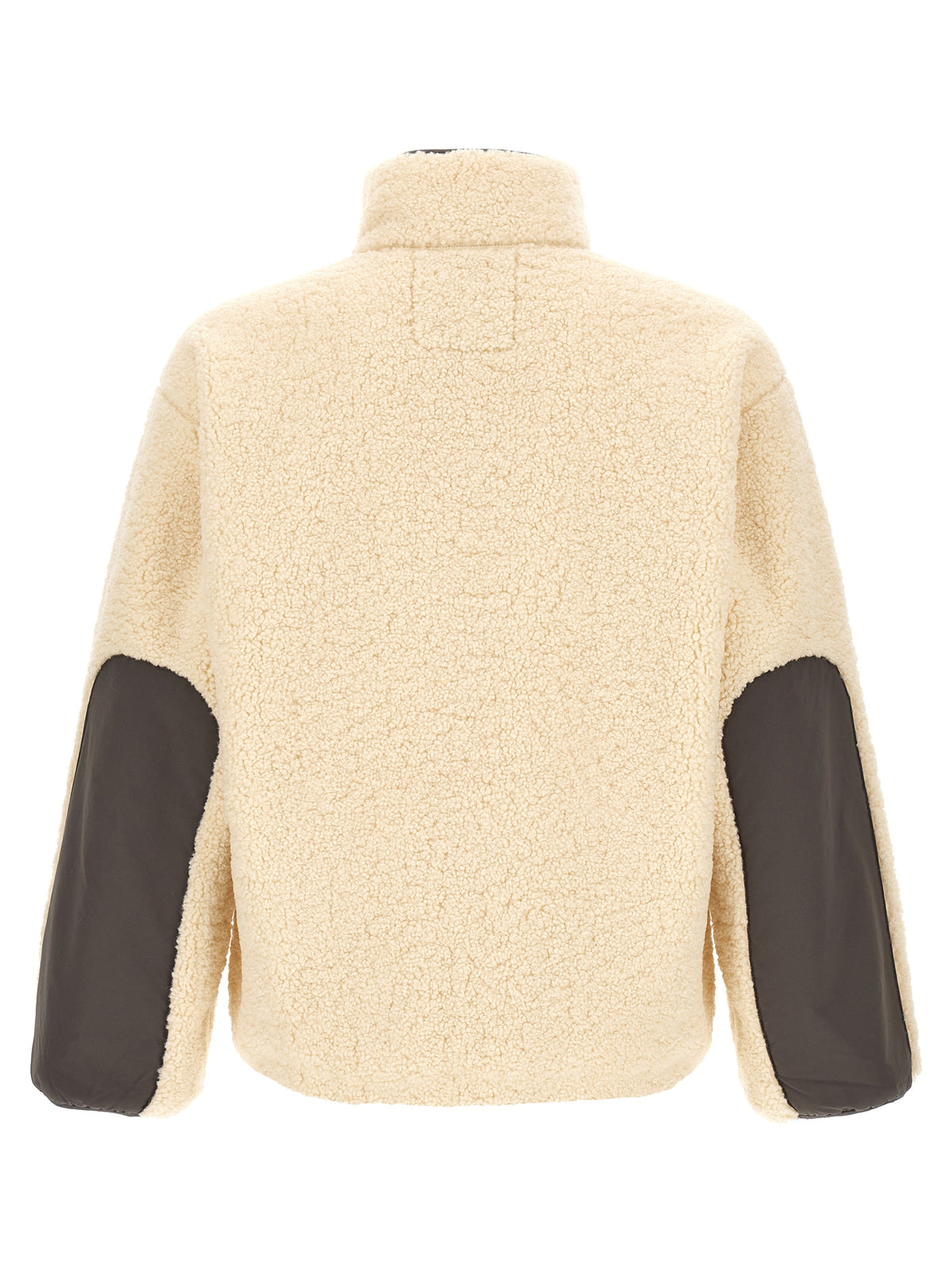 Maison Kitsuné Beiger Wollmantel