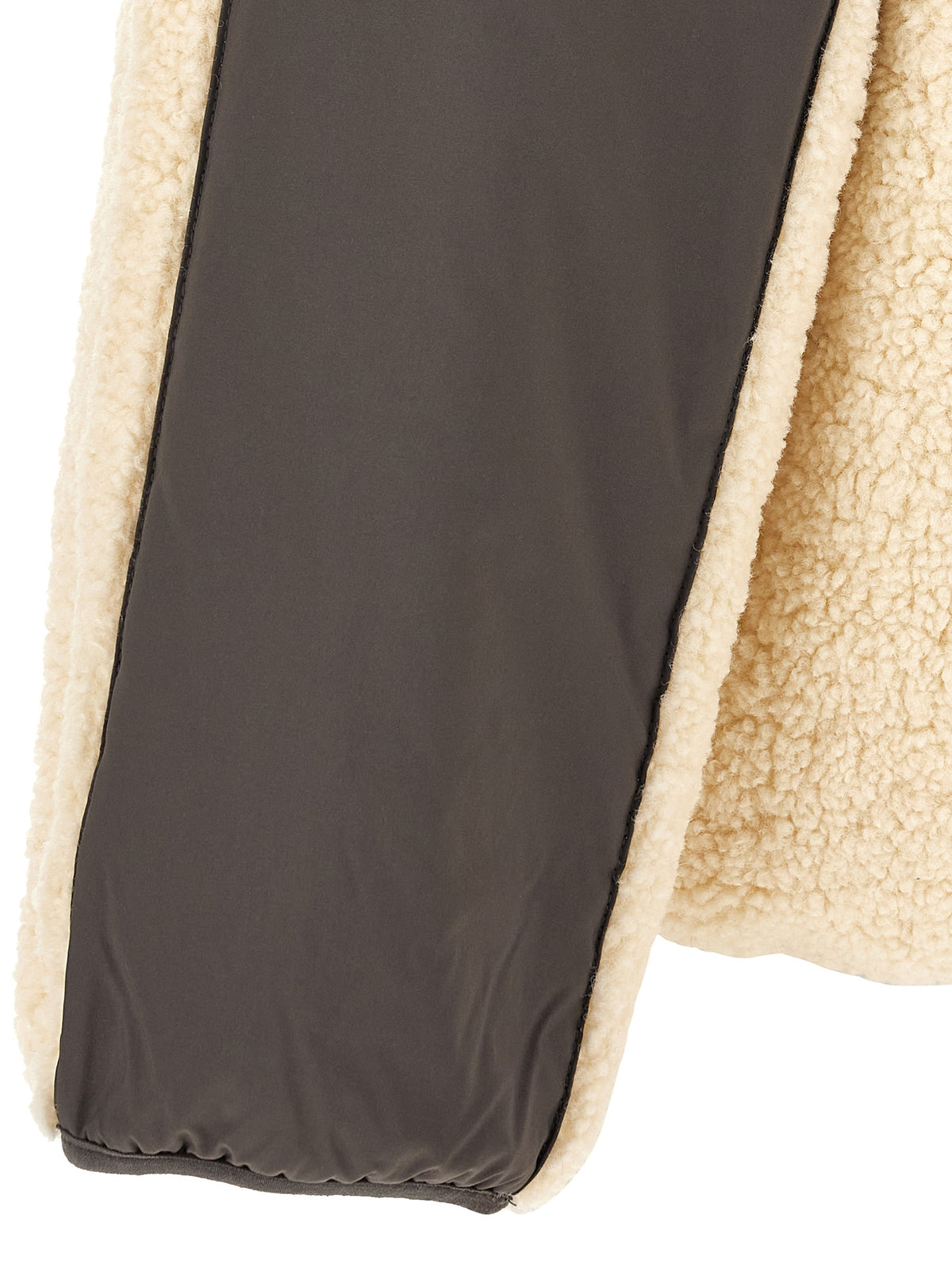 Maison Kitsuné Beiger Wollmantel