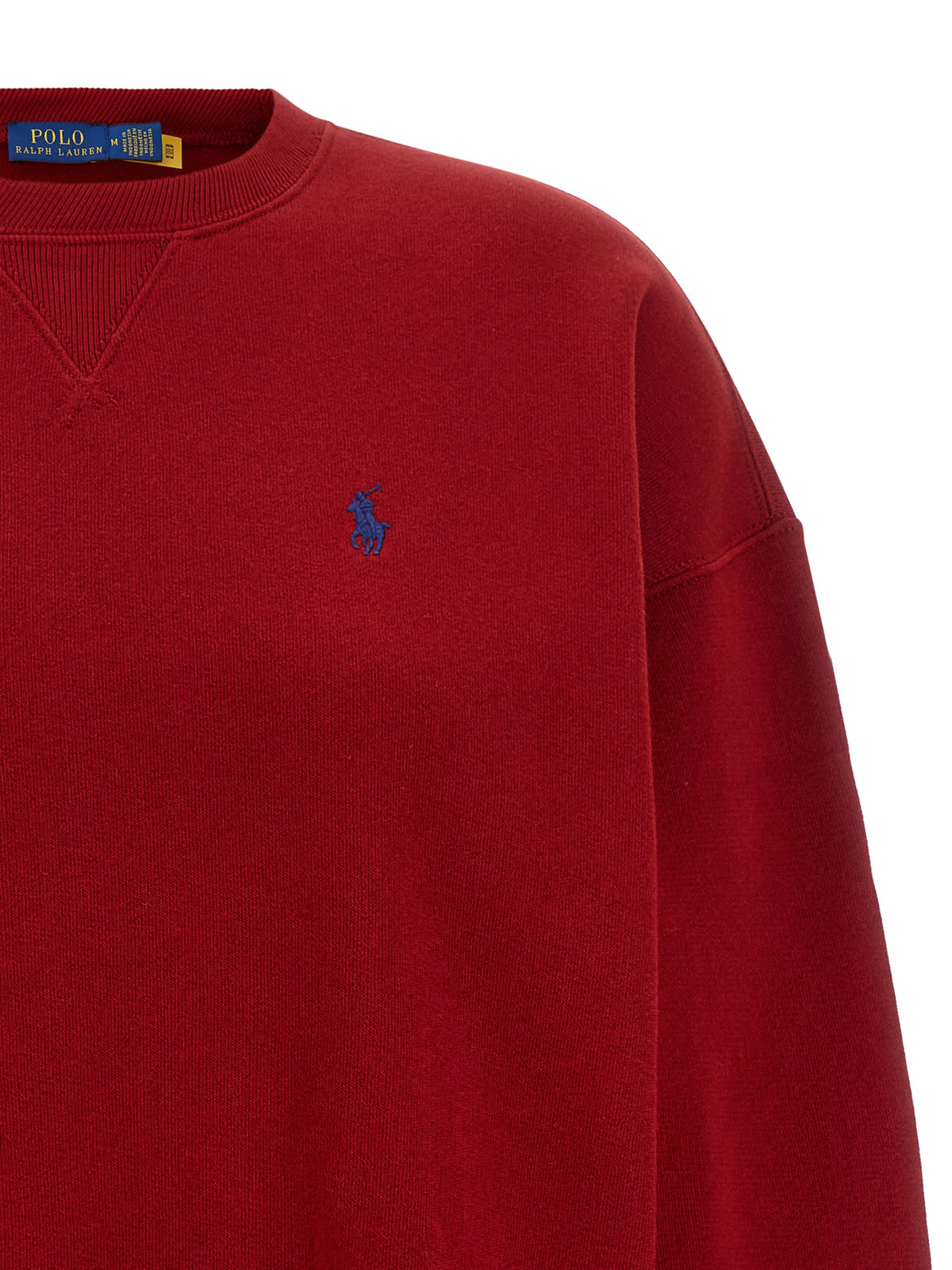 Polo Ralph Lauren Rotes Baumwoll-Sweatshirt
