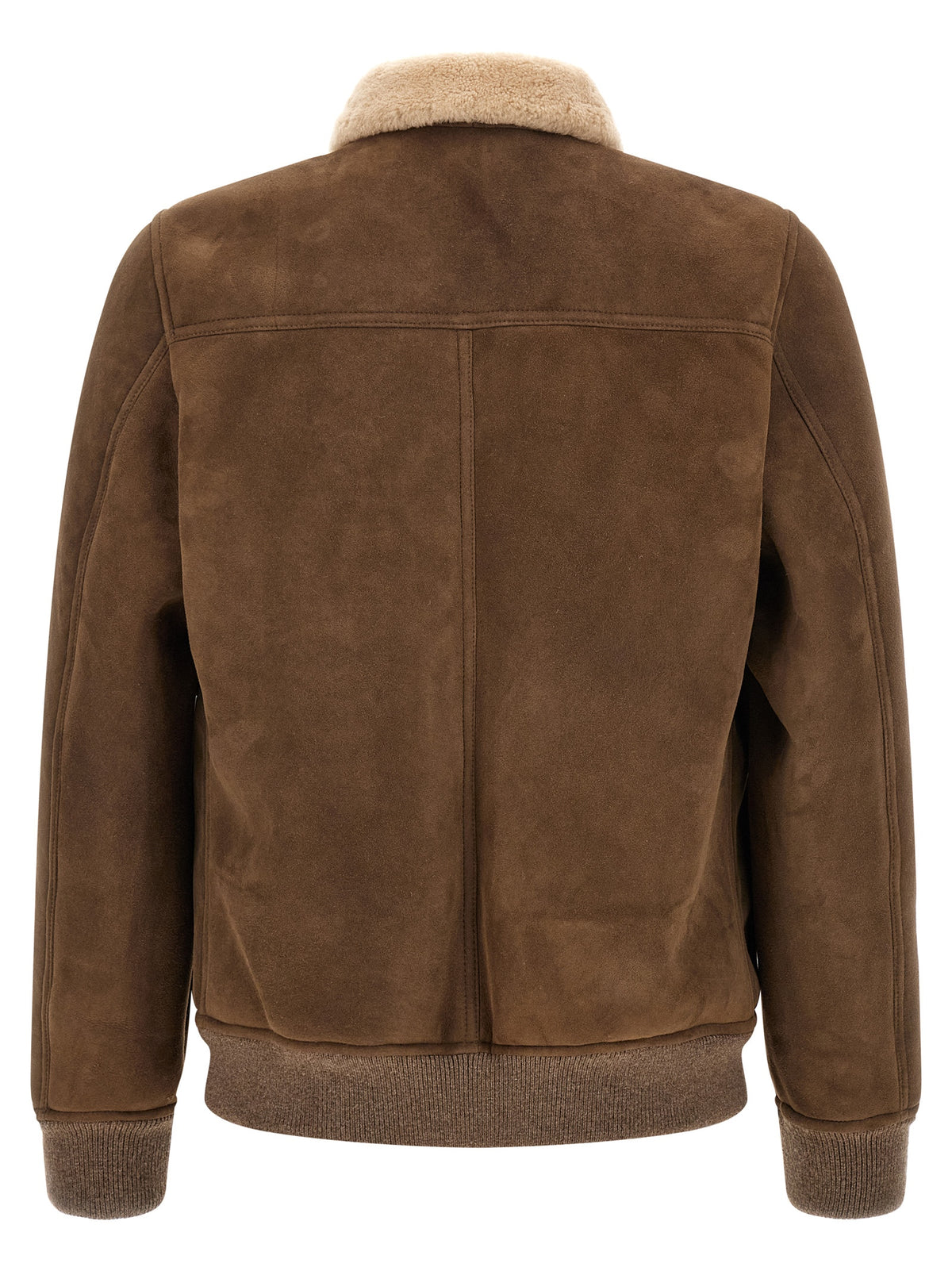 MooRER Brauner Woll-Bomber