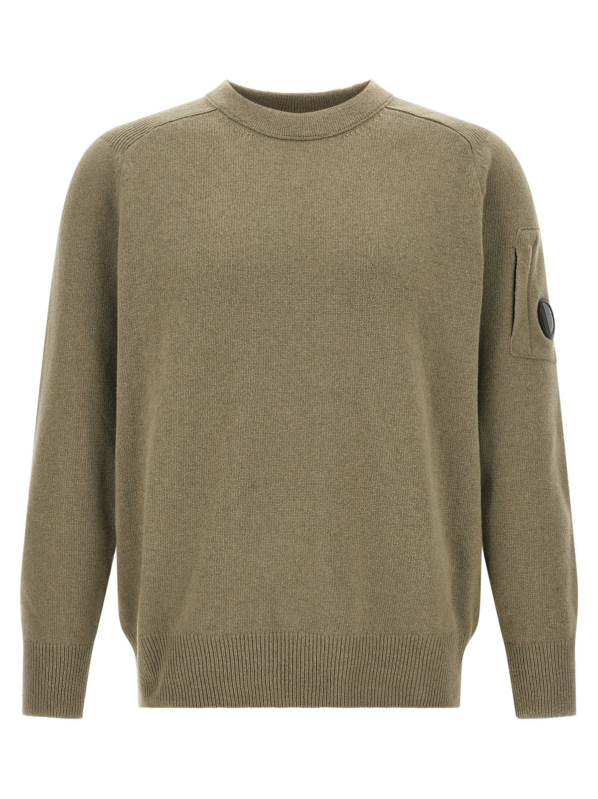 C.P. Company Zweifarbige Wollstrickjacke