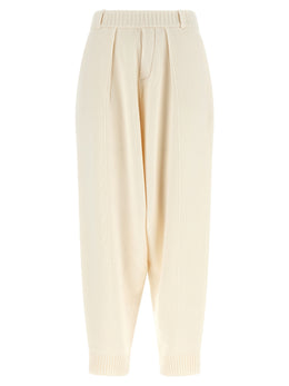 Coperni Weiße Woll-Freizeithose