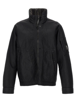 C.P. Company Schwarze Polyamid-Shell-Jacke