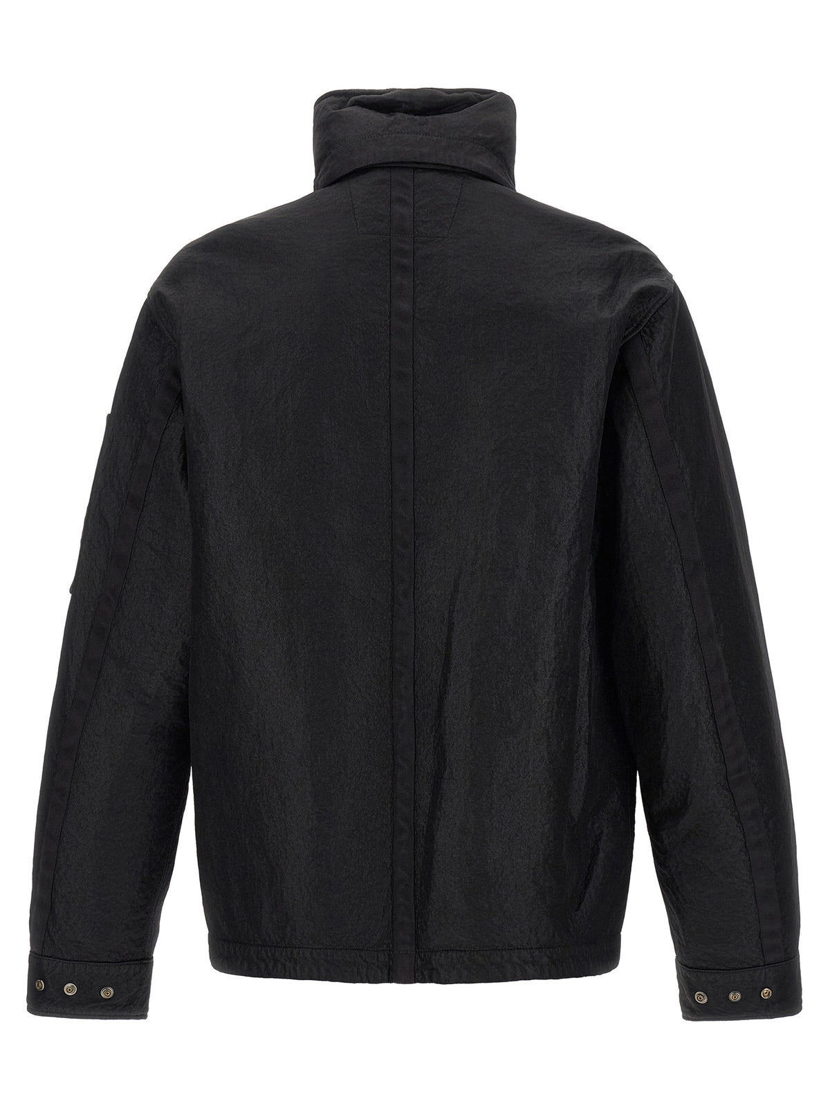 C.P. Company Schwarze Polyamid-Shell-Jacke