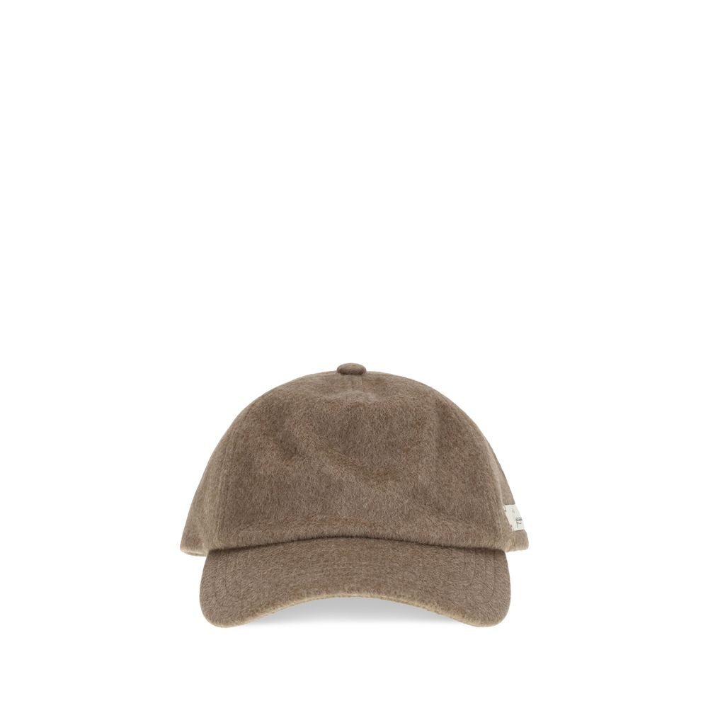 Jacquemus Braune Wollmütze Aries (Baseballkappe)