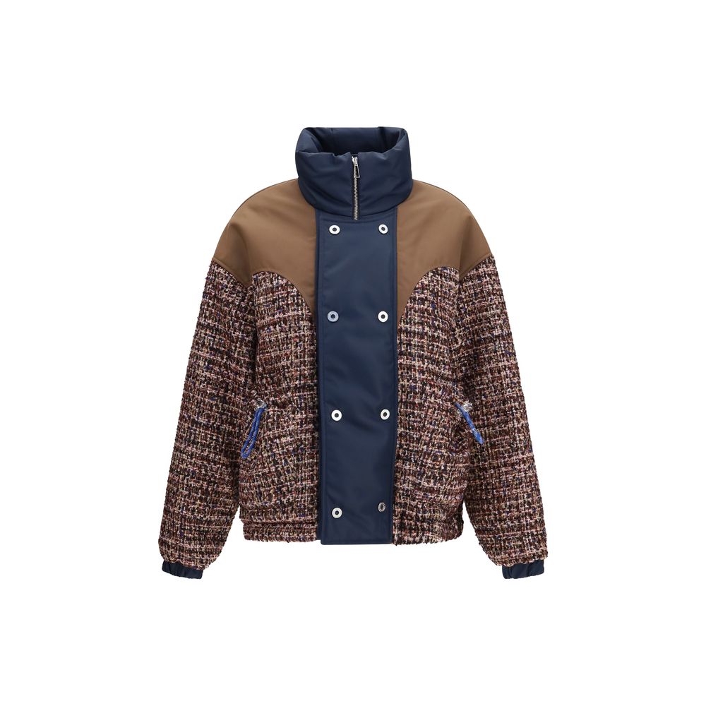 MARBELL Mehrfarbige Bikerjacke aus Polyamid