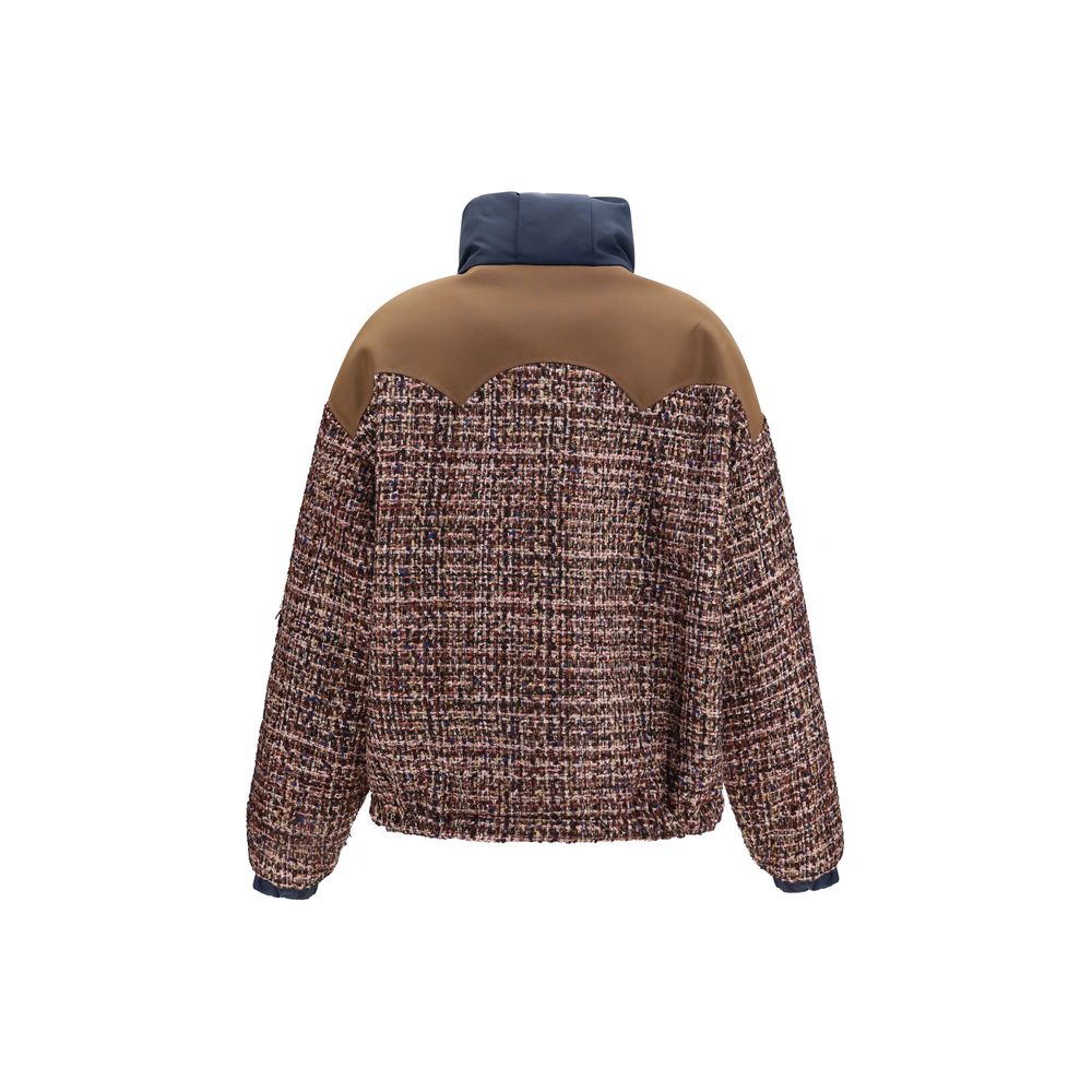 MARBELL Mehrfarbige Bikerjacke aus Polyamid