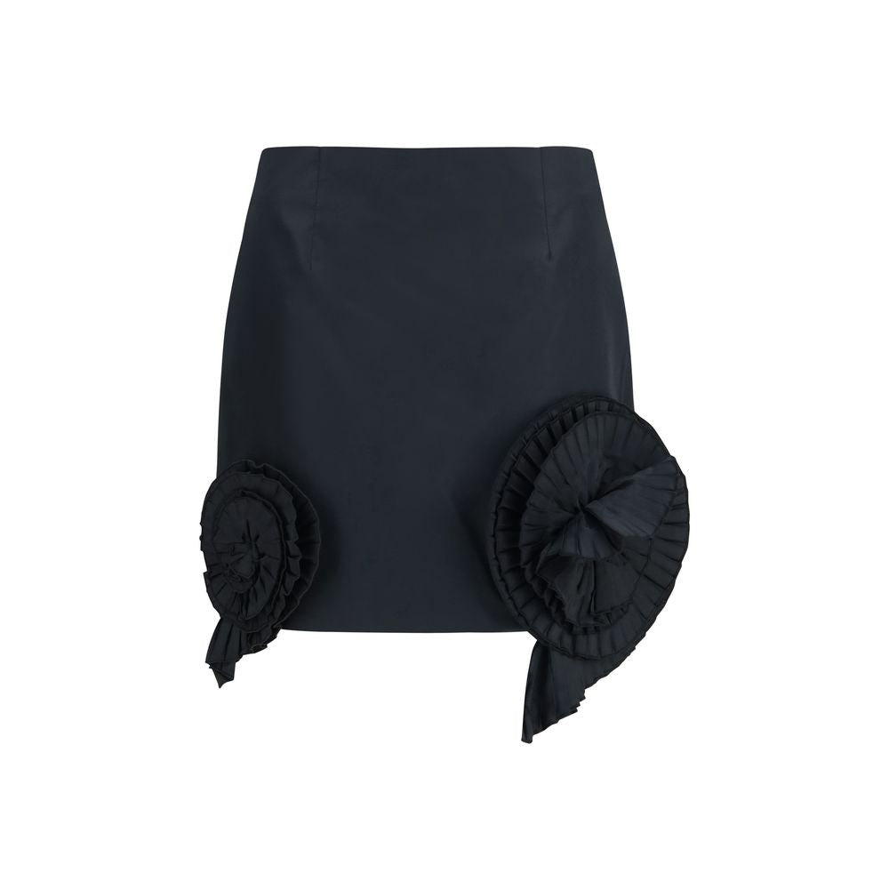 Blumarine Schwarzer Minirock aus Polyester