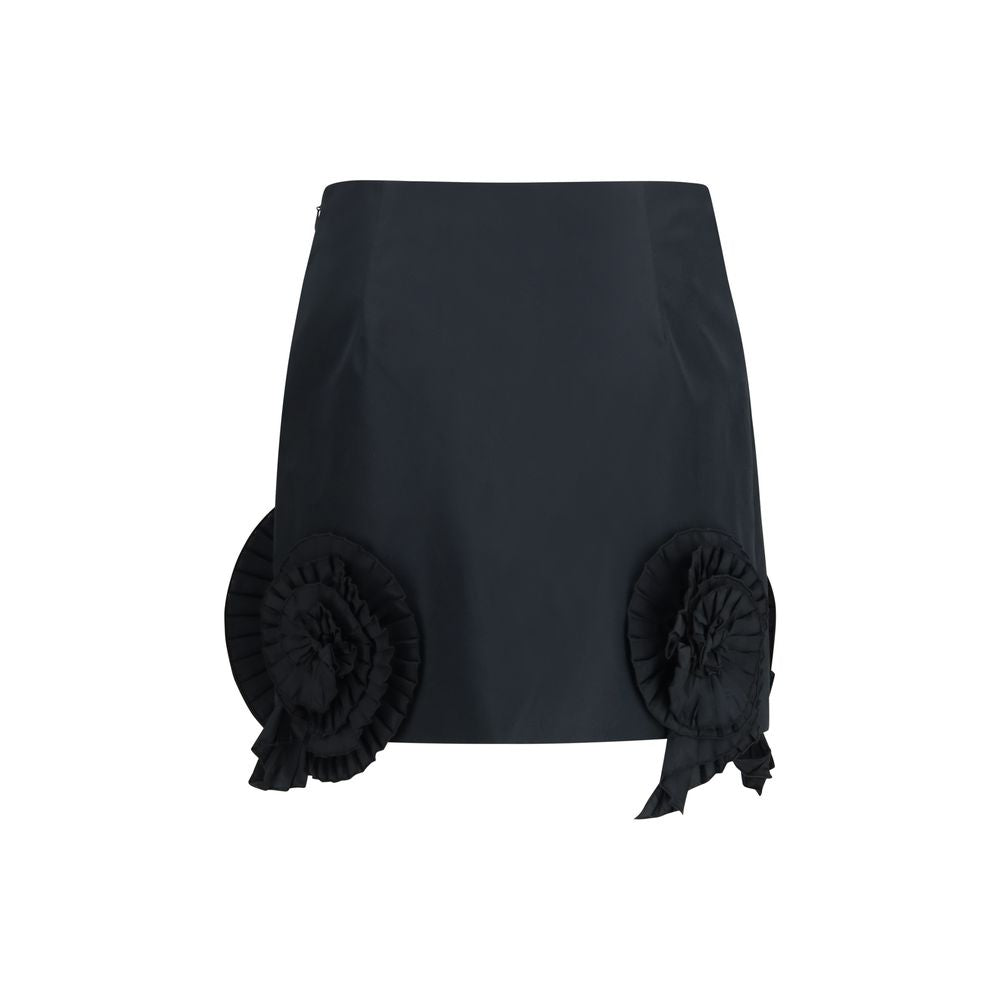 Blumarine Schwarzer Minirock aus Polyester