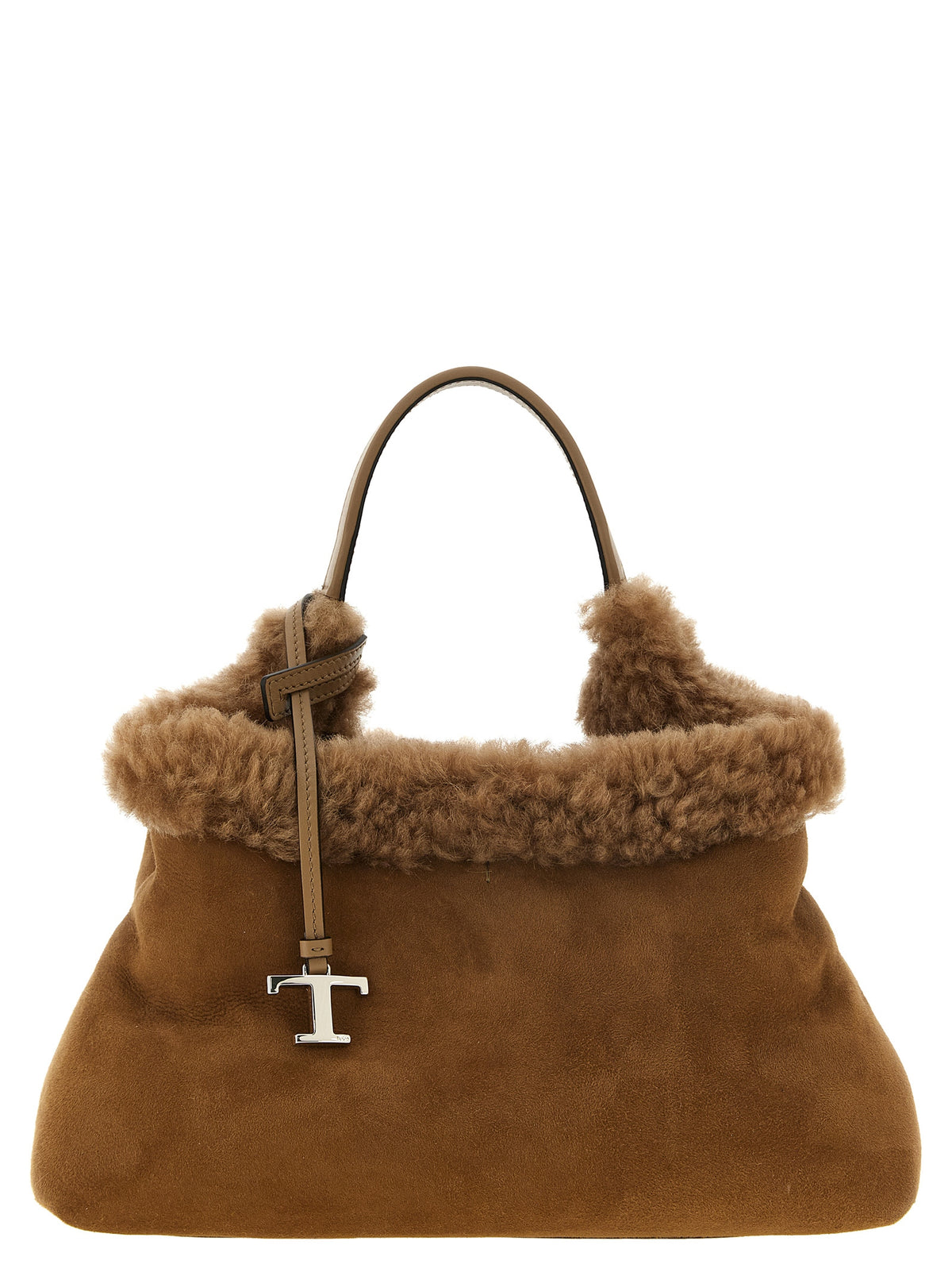 Tod's Braune Handtasche aus Merinowolle