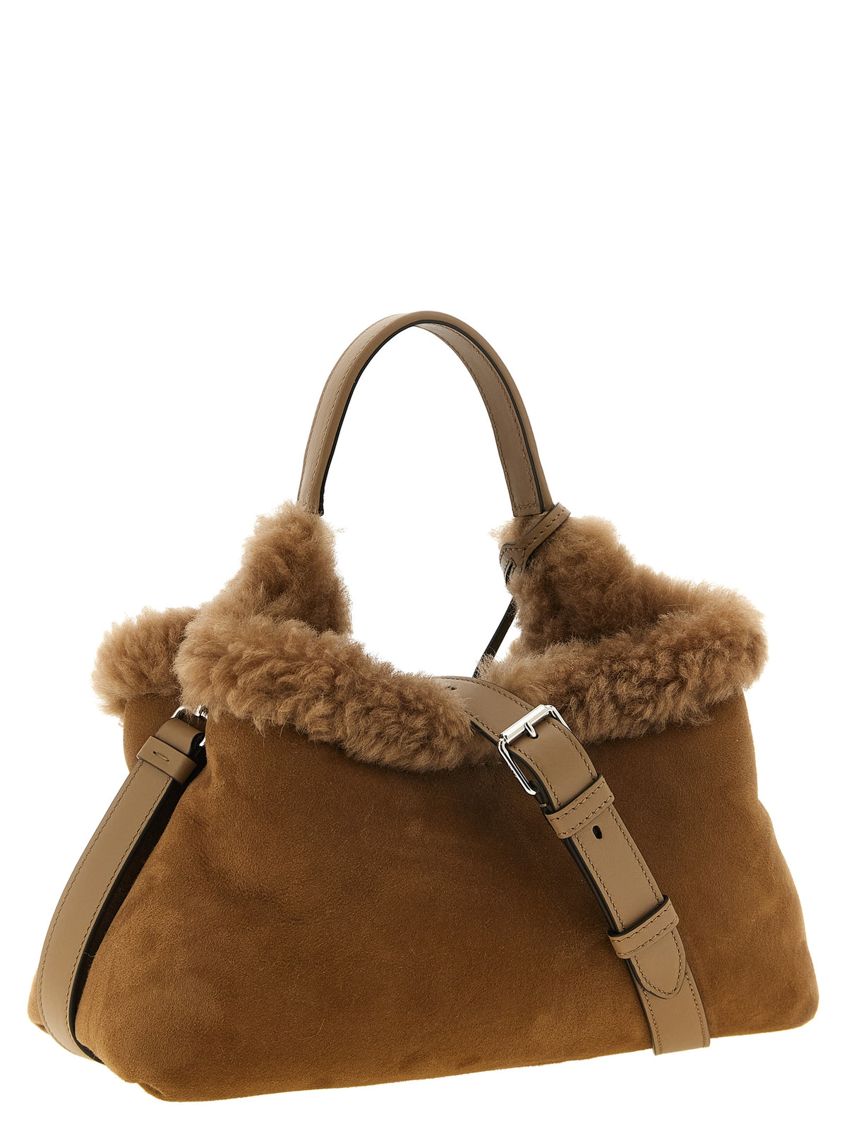 Tod's Braune Handtasche aus Merinowolle