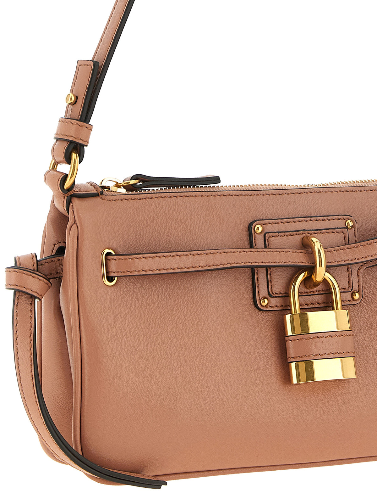 Chloé Clutch aus mehrfarbigem Lammleder