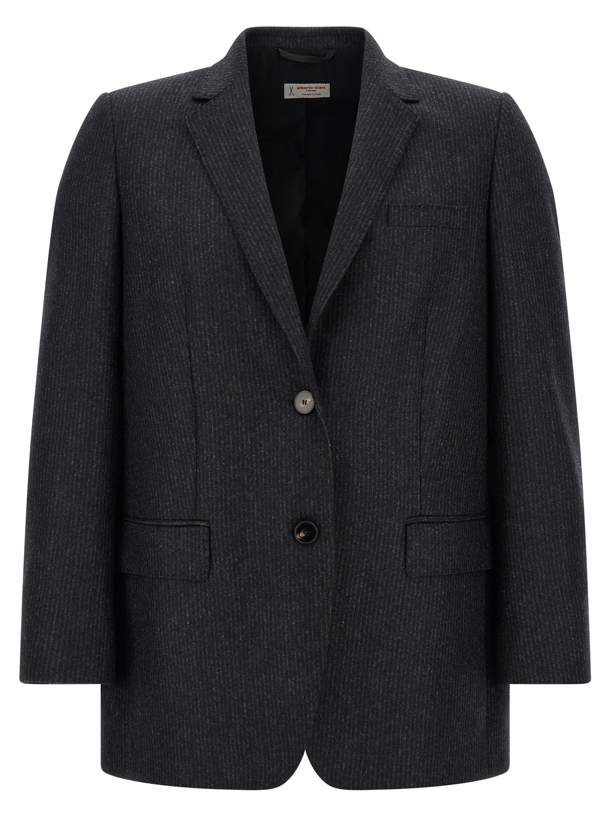 Alberto Biani Grauer Wollblazer