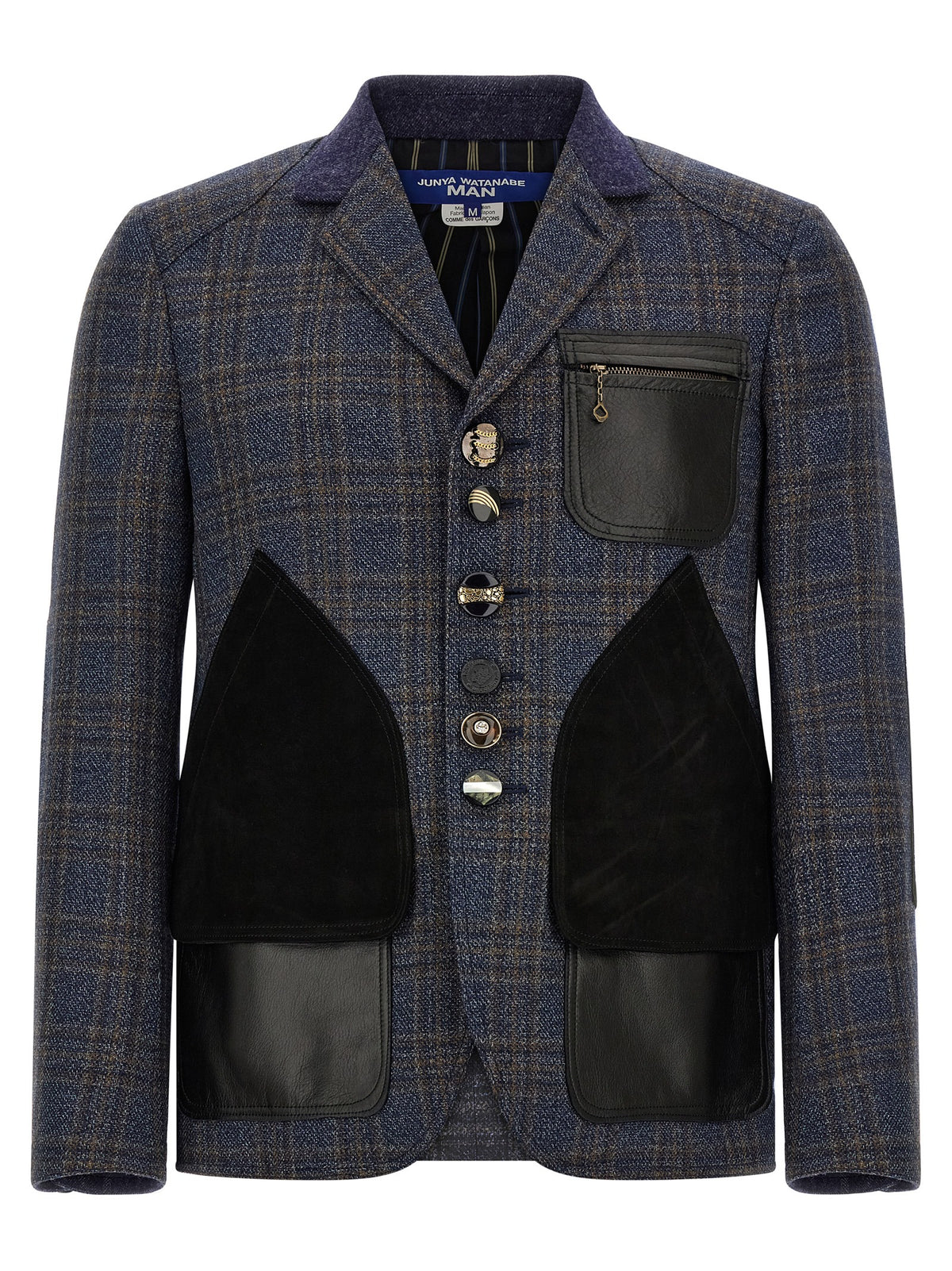 Junya Watanabe Blauer Wollblazer