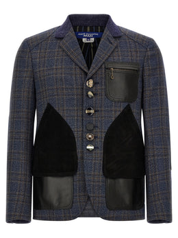 Junya Watanabe Blauer Wollblazer