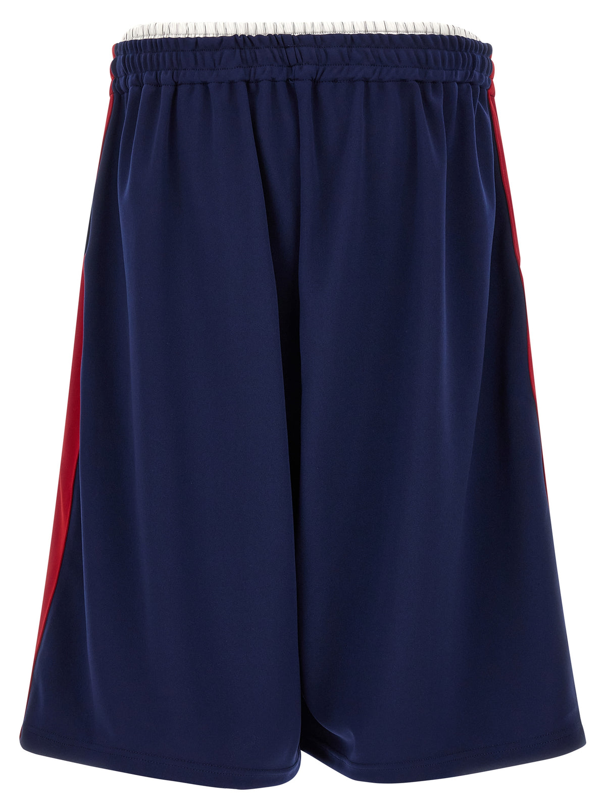 WILLY CHAVARRIA Blaue Bermuda-Shorts aus Polyester
