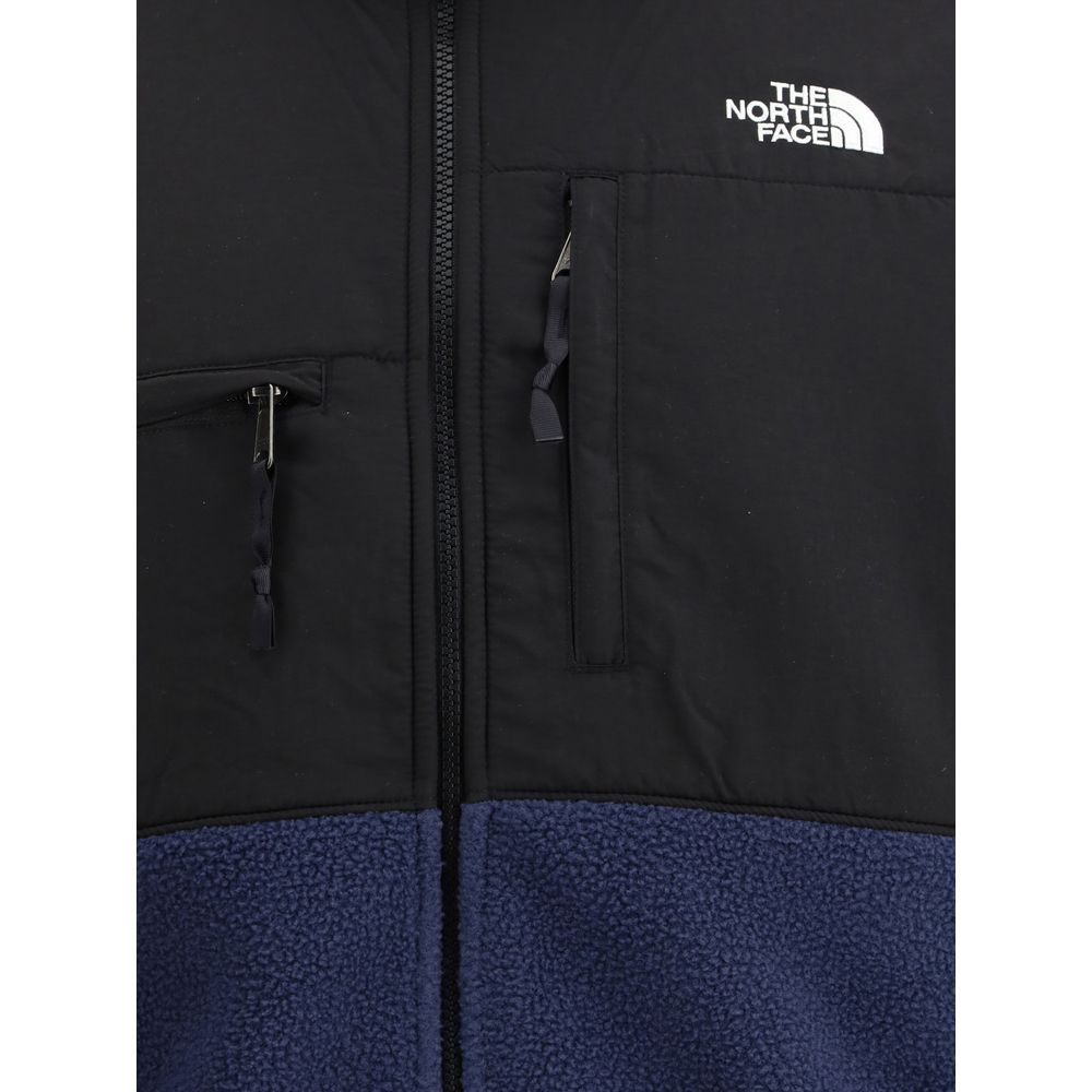 The North Face Blaue Polyester-Jacke in voller Länge