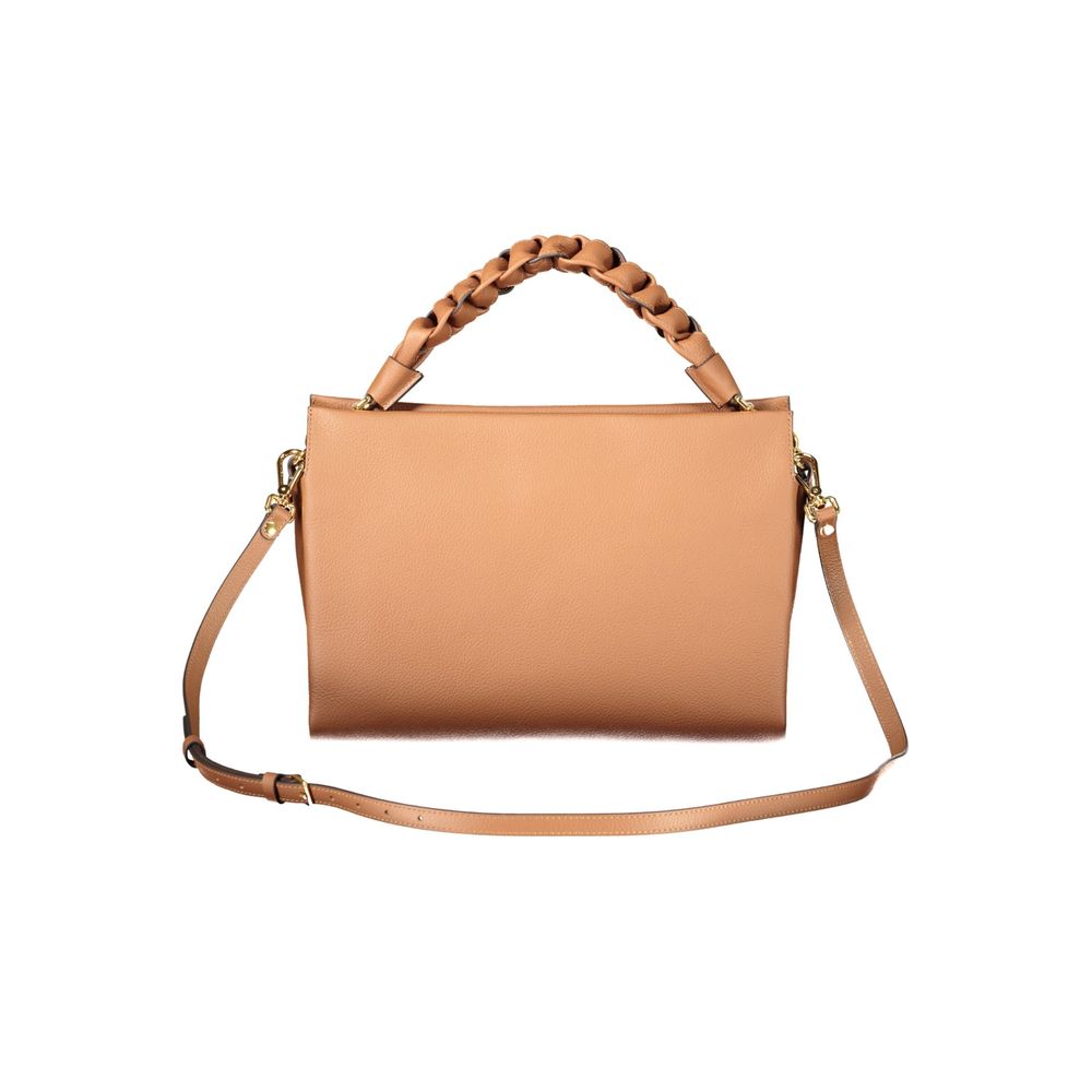 Coccinelle Braune Lederhandtasche
