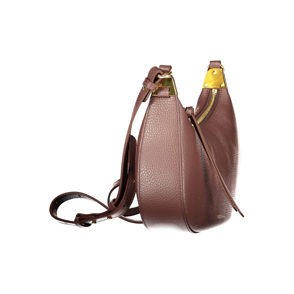 Coccinelle Braune Lederhandtasche