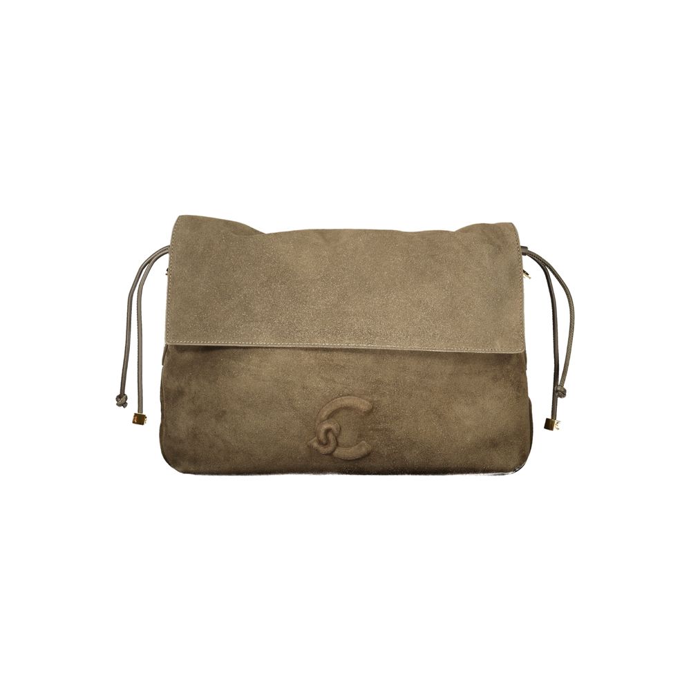 Coccinelle Braune Lederhandtasche