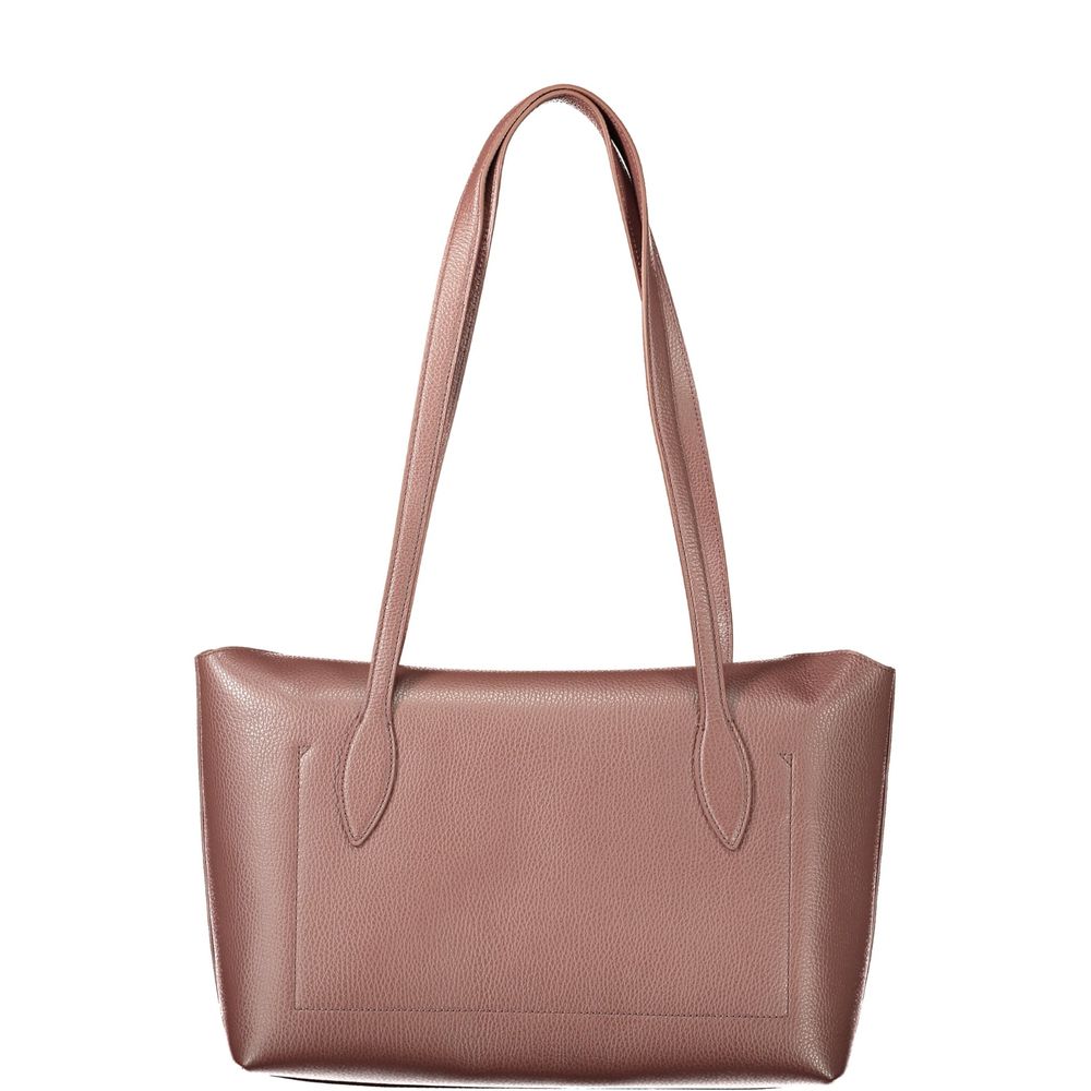 Coccinelle Braune Lederhandtasche