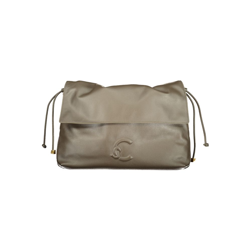 Coccinelle Braune Lederhandtasche