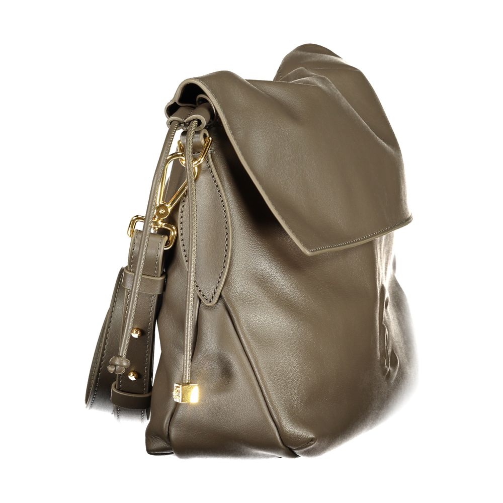 Coccinelle Braune Lederhandtasche