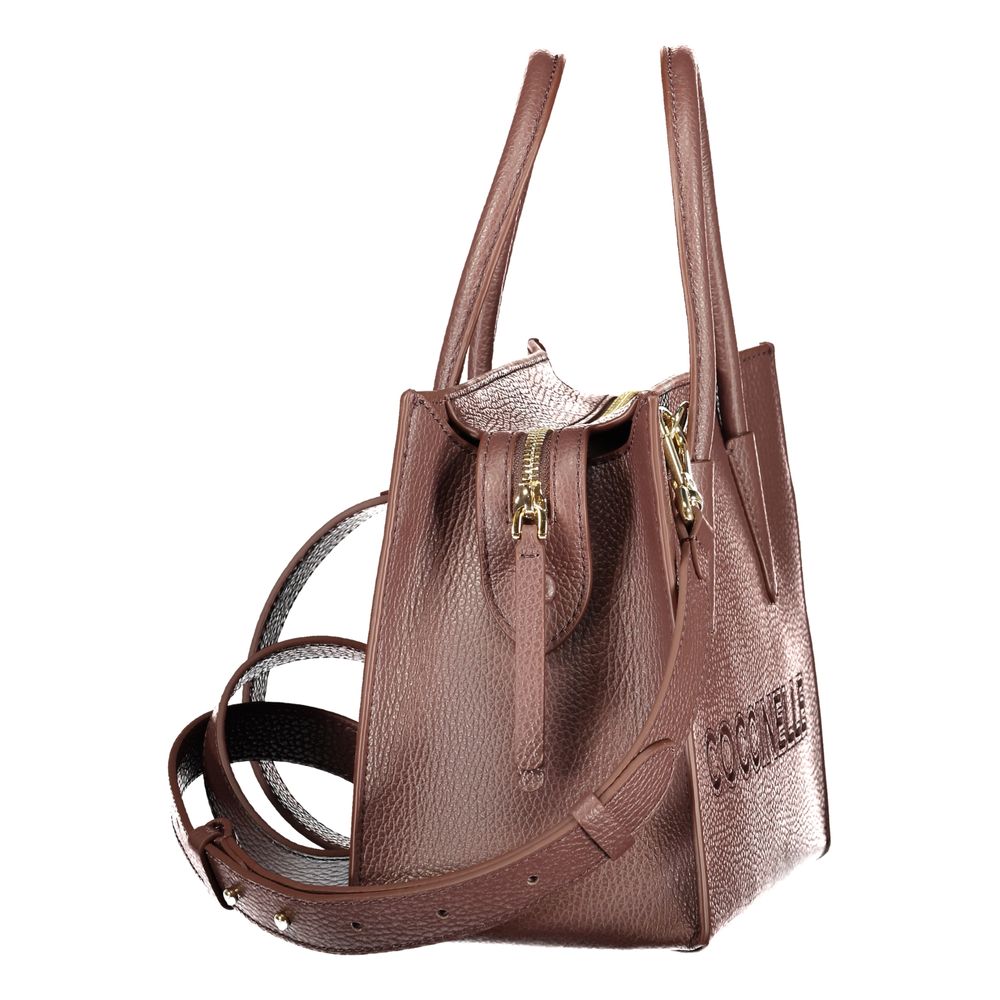 Coccinelle Braune Lederhandtasche