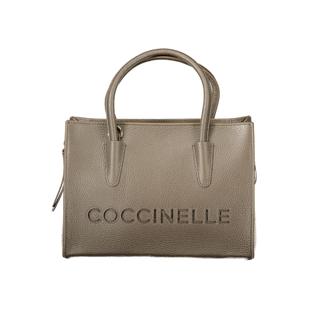 Coccinelle Braune Lederhandtasche