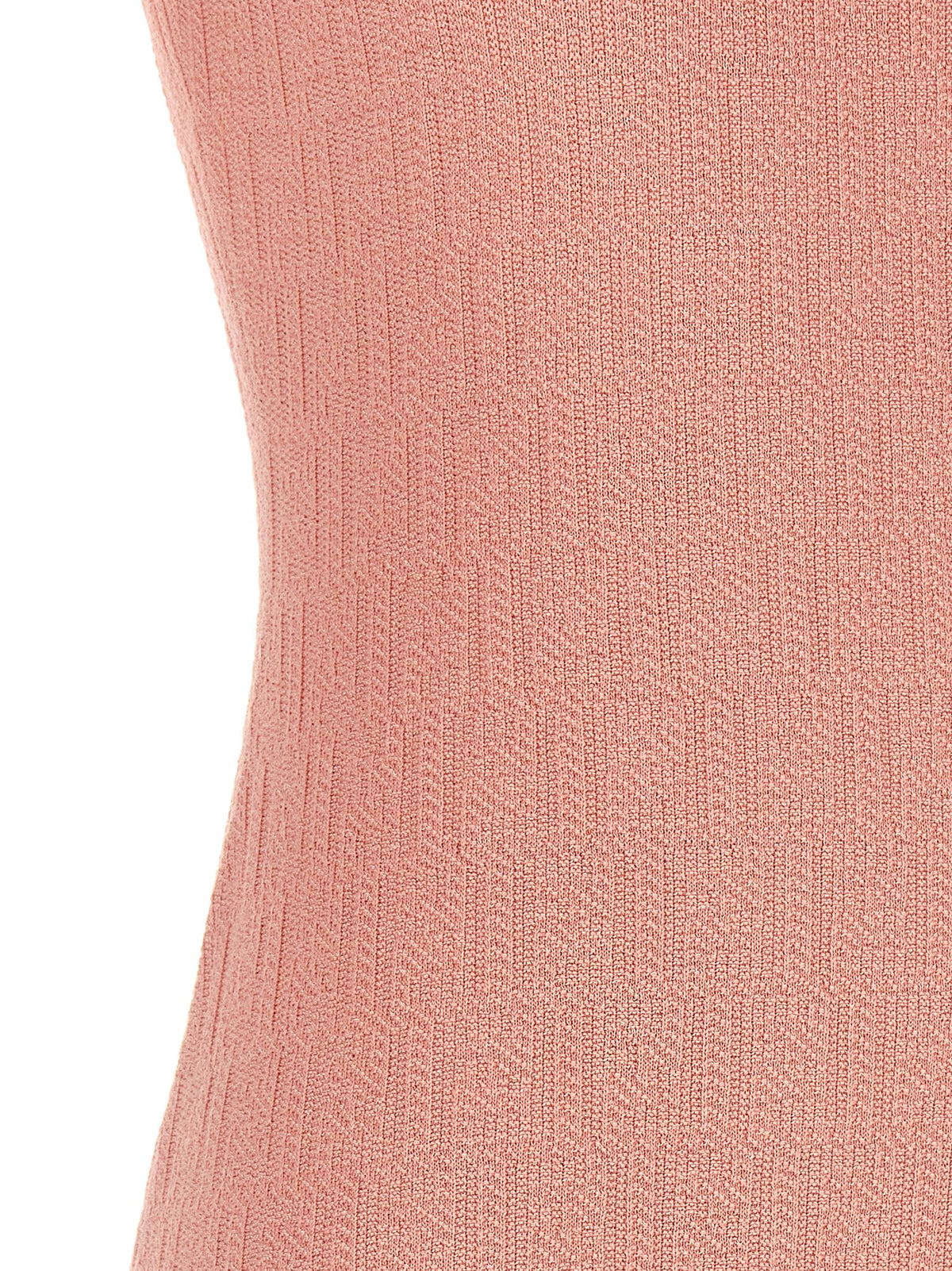 Fendi Kurzes Kleid aus mehrfarbiger Baumwolle