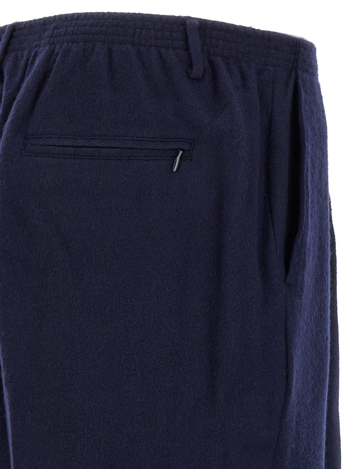 CELLAR DOOR Blaue Hose aus reiner Schurwolle