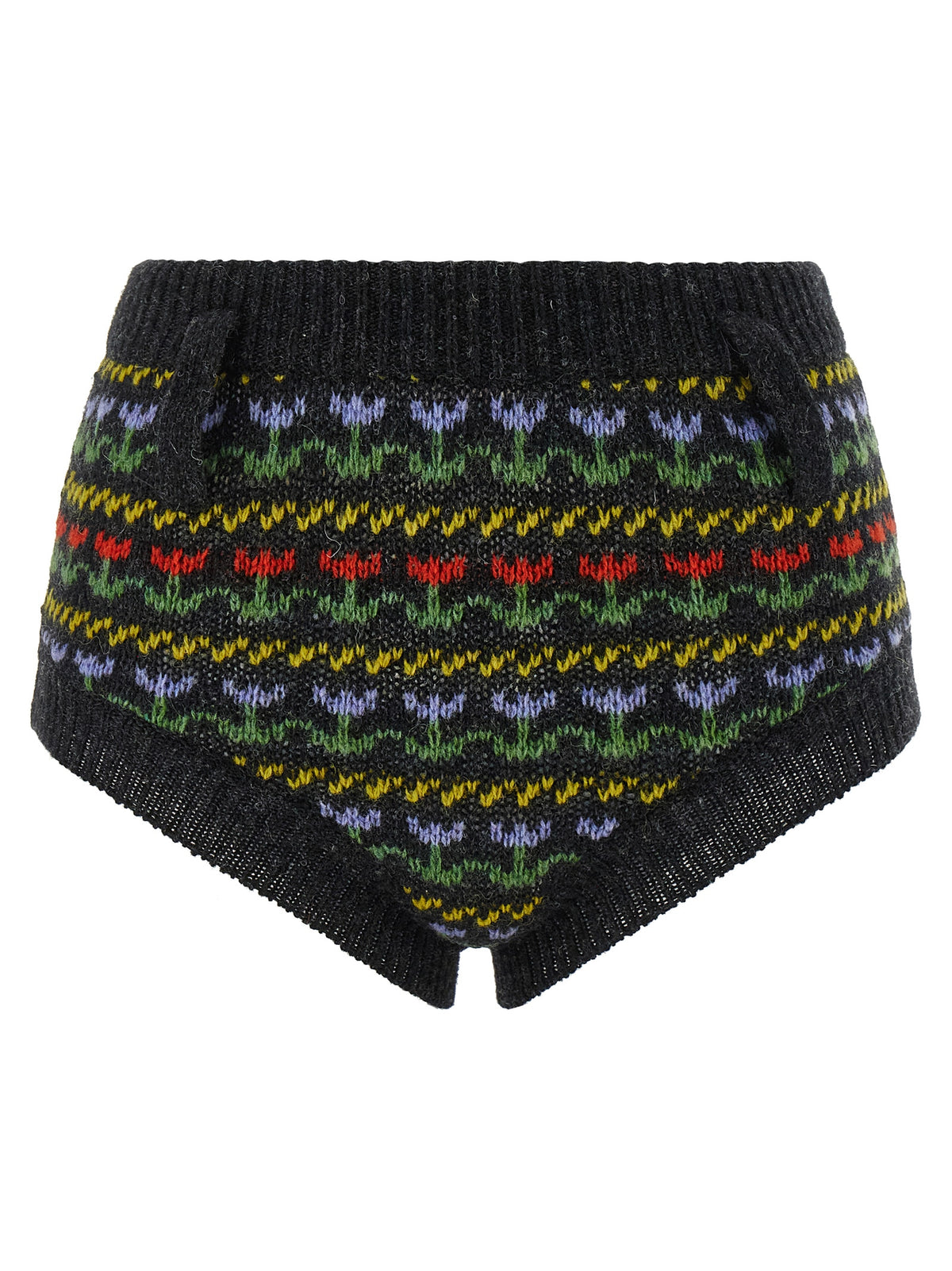 Marni Graue Bermuda-Shorts aus reiner Schurwolle