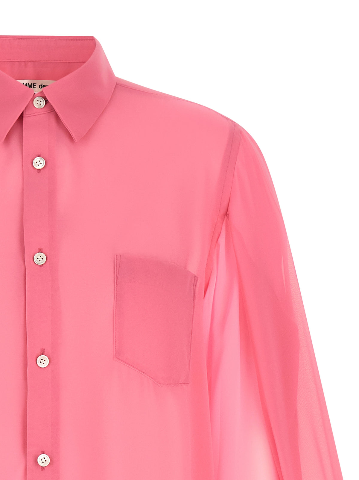 Comme Des Garçons Mehrfarbige Polyesterbluse