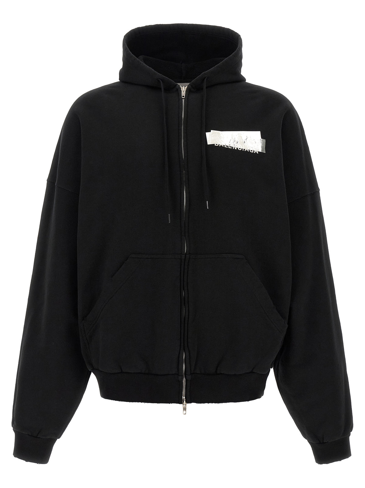 Balenciaga Schwarzer Baumwoll-Sweatshirt