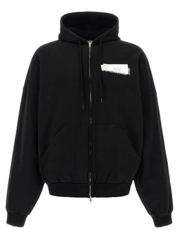 Balenciaga Schwarzer Baumwoll-Sweatshirt