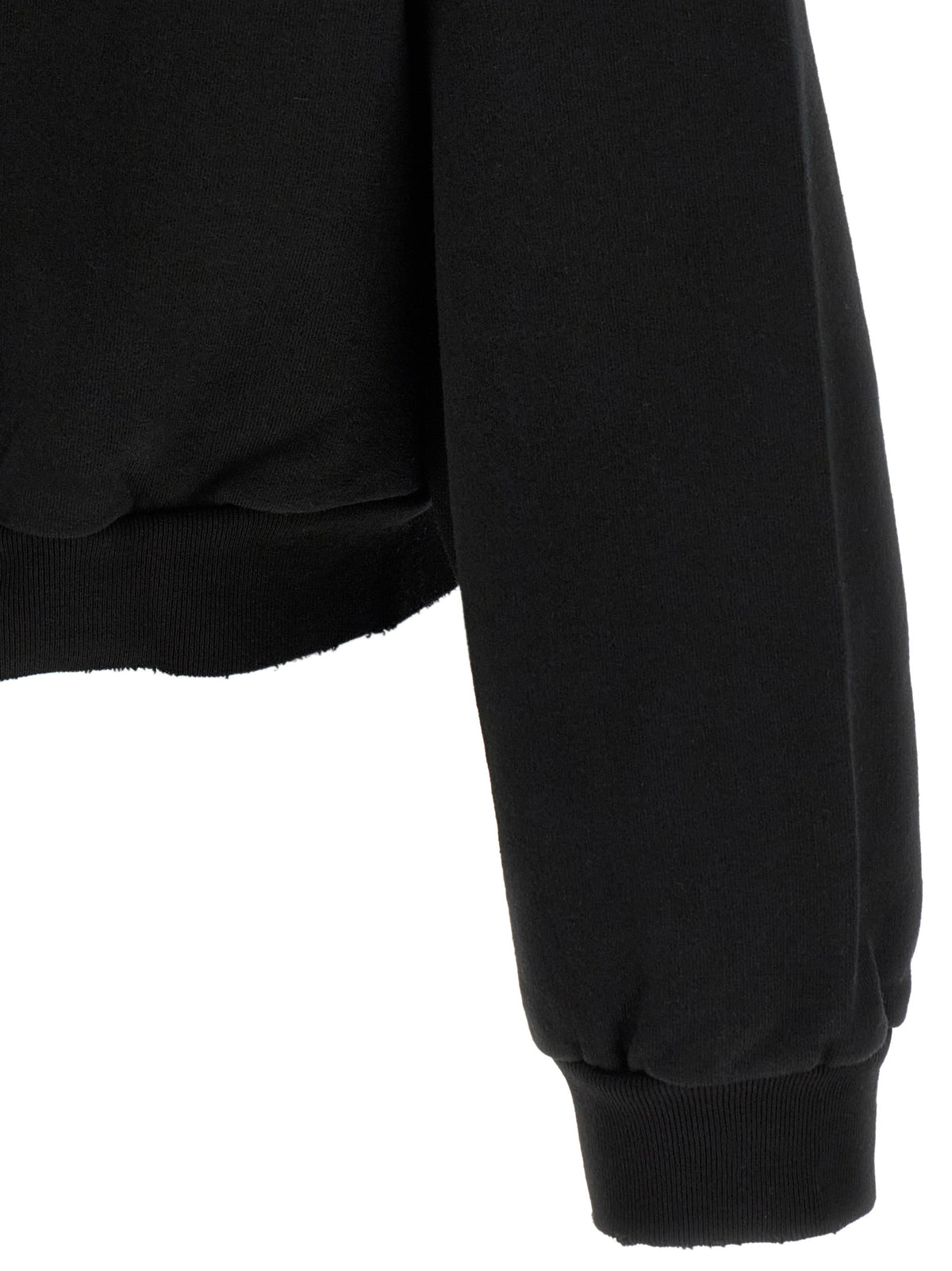 Balenciaga Schwarzer Baumwoll-Sweatshirt