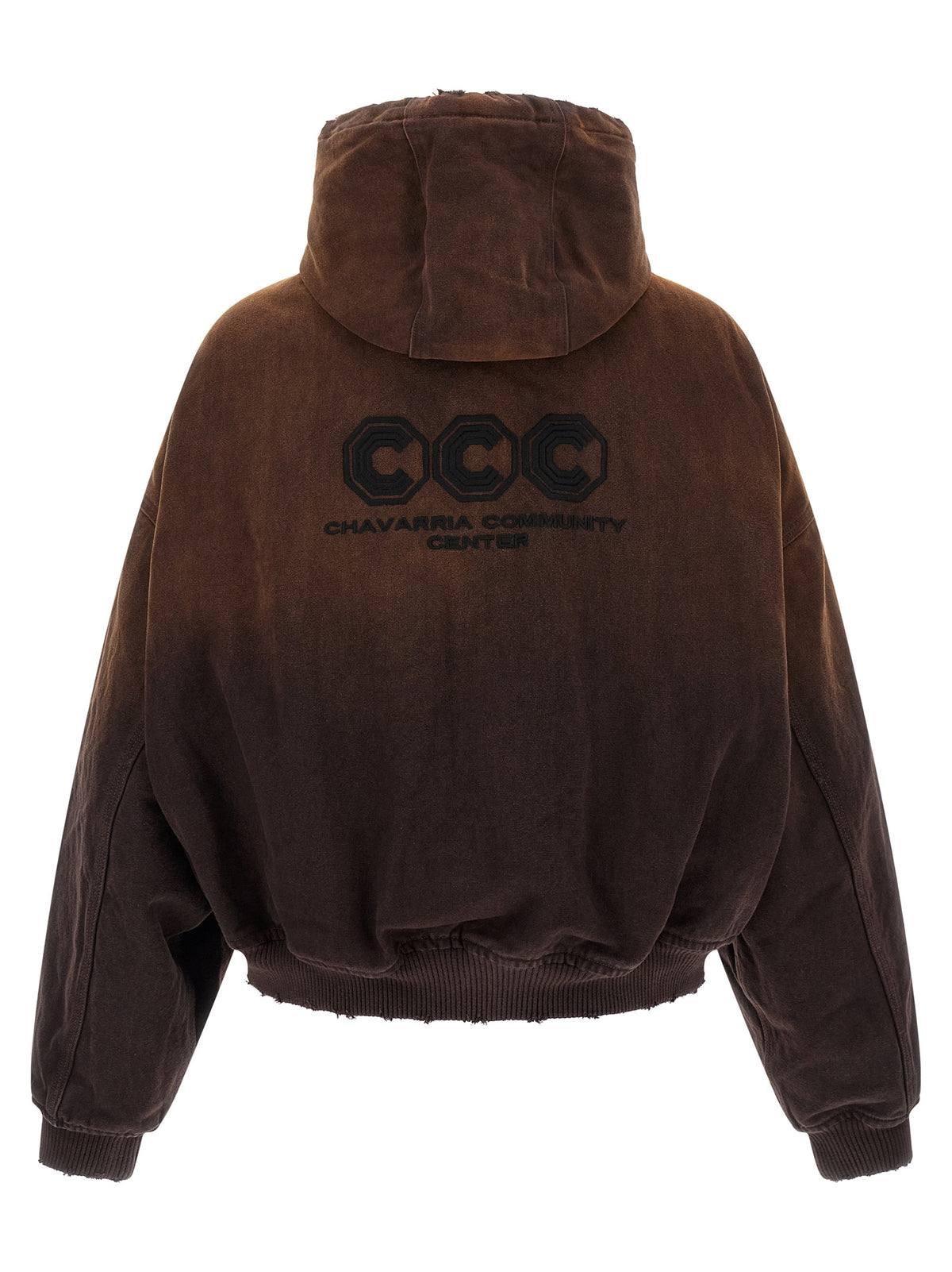 WILLY CHAVARRIA Baumwoll-Jacke in Braun
