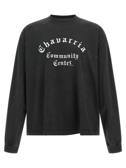 WILLY CHAVARRIA Schwarzes Baumwoll-T-Shirt