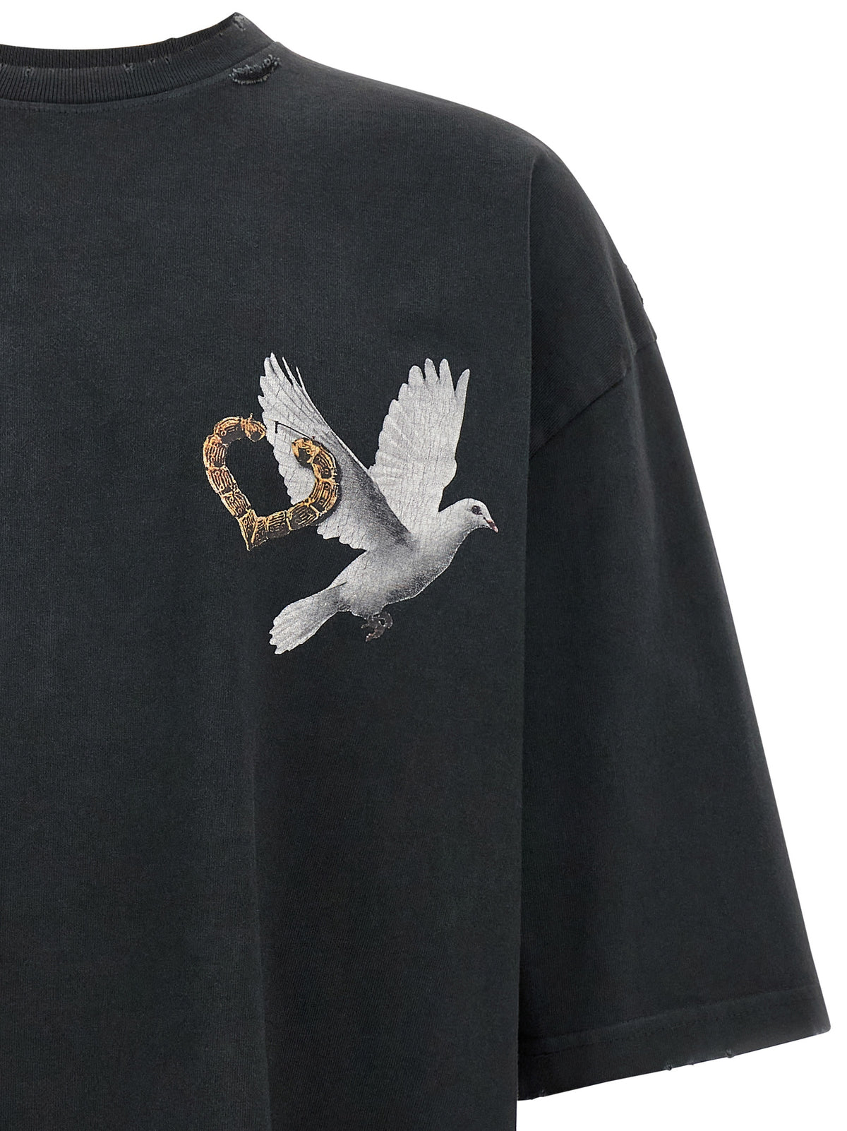 WILLY CHAVARRIA Schwarzes Baumwoll-T-Shirt