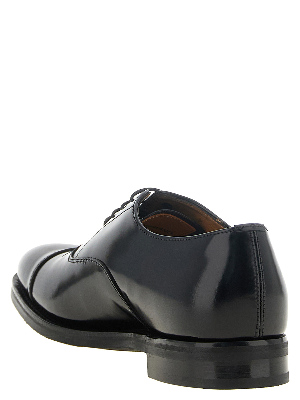 Church's Schwarze Oxford- und Derby-Schuhe aus Kalbsleder