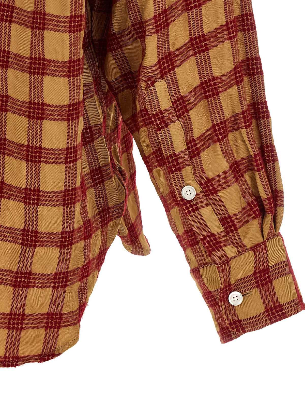 WILLY CHAVARRIA Bordeaux Viskose-Bluse
