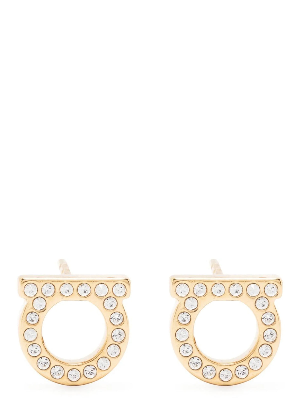 Ferragamo Ohrringe aus Goldmessing