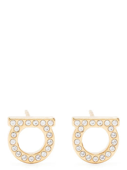 Ferragamo Ohrringe aus Goldmessing