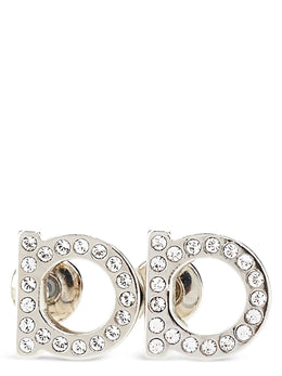 Ferragamo Ohrringe aus Silbermessing